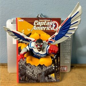 NEW Disney Marvel Sam Wilson Captain America Ornament Sketchbook Comic Book